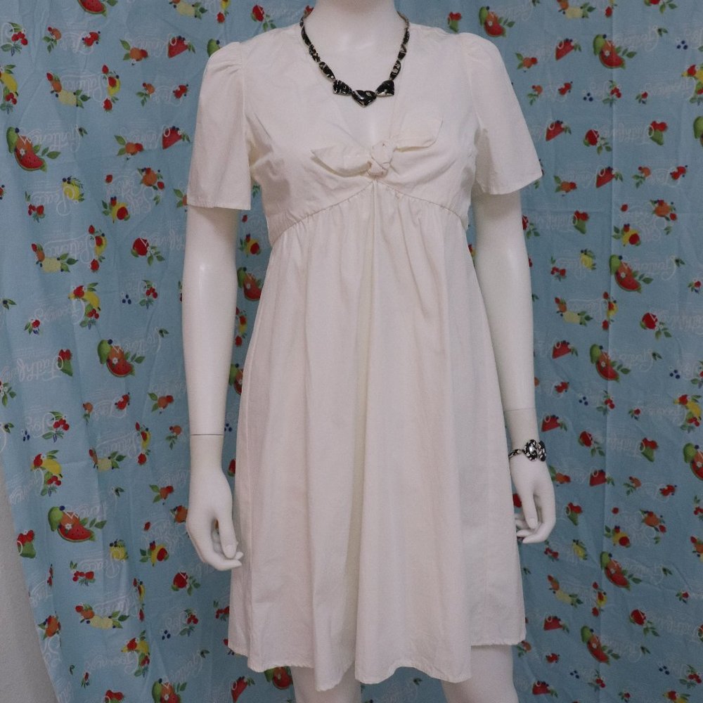 Petite white Madewell dress
